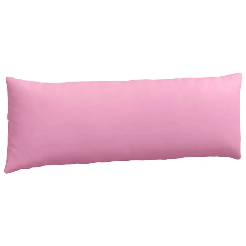 Sofa Pagalvės 2 pcs Rožinė 120 x 40 cm audinys