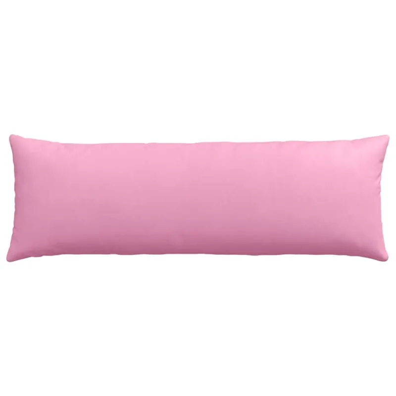 Sofa Pagalvės 2 pcs Rožinė 120 x 40 cm audinys
