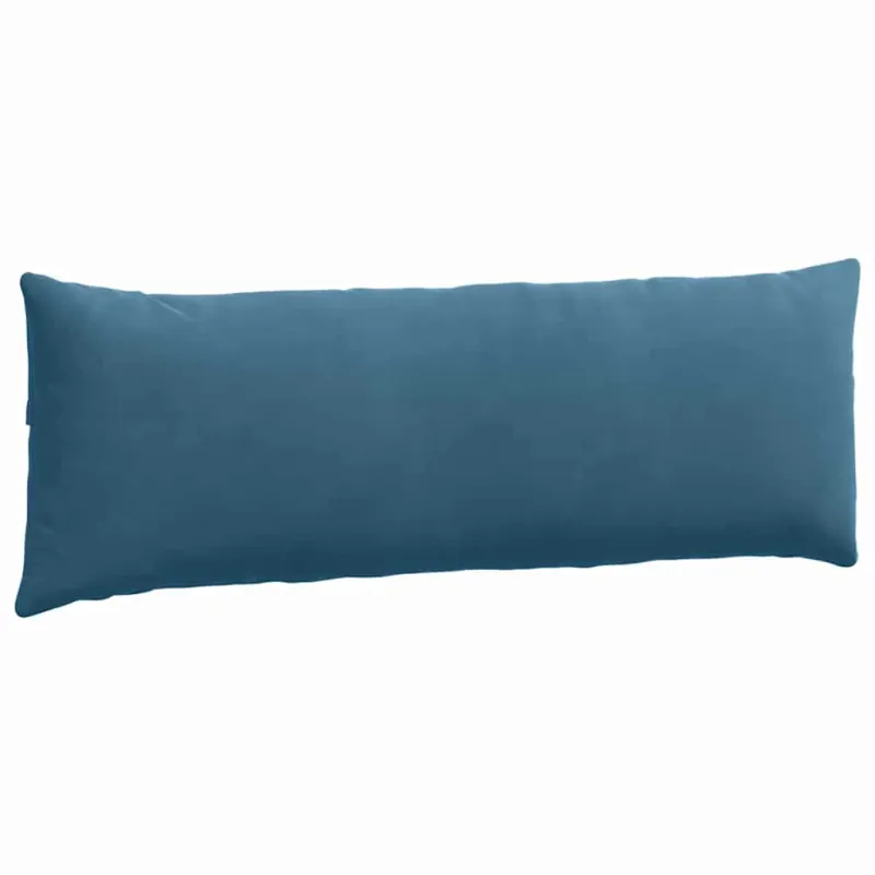 Sofa Pagalvės 2 pcs Mėlyna 120 x 40 cm Kordūrinis audinys