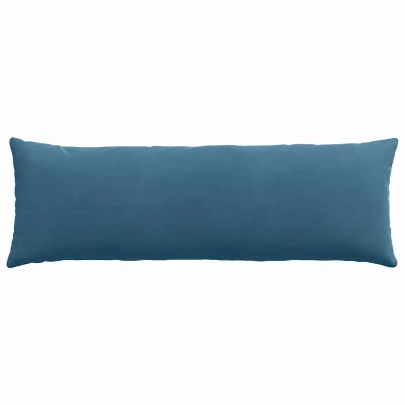 Sofa Pagalvės 2 pcs Mėlyna 120 x 40 cm Kordūrinis audinys