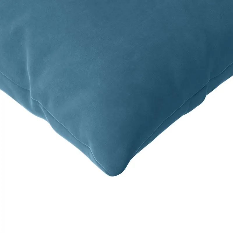 Sofa Pagalvės 2 pcs Mėlyna 120 x 40 cm Kordūrinis audinys