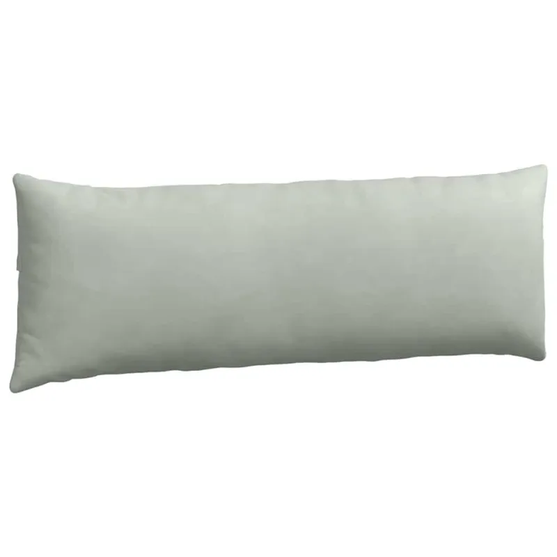Sofa Pagalvės 2 pcs Šviesiai pilka 120 x 40 cm