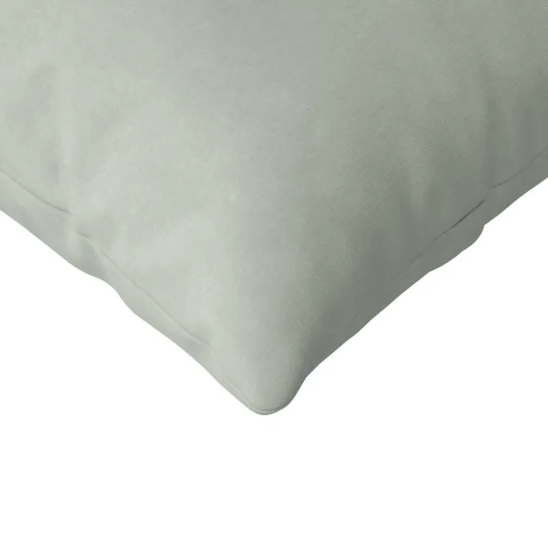 Sofa Pagalvės 2 pcs Šviesiai pilka 120 x 40 cm