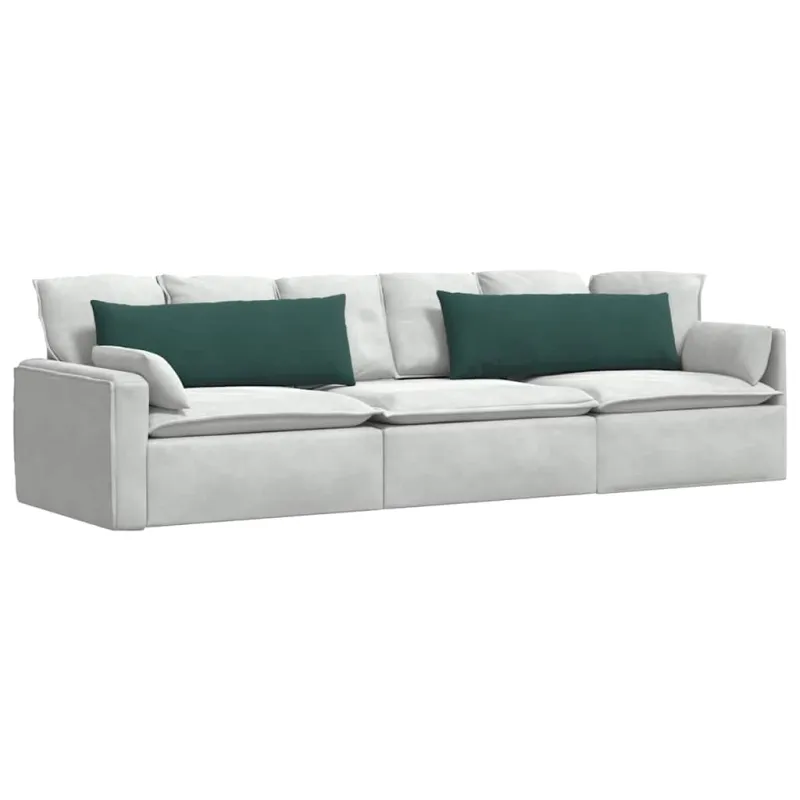 Sofa Pagalvės 2 pcs Tamsiai žalia 120 x 40 cm
