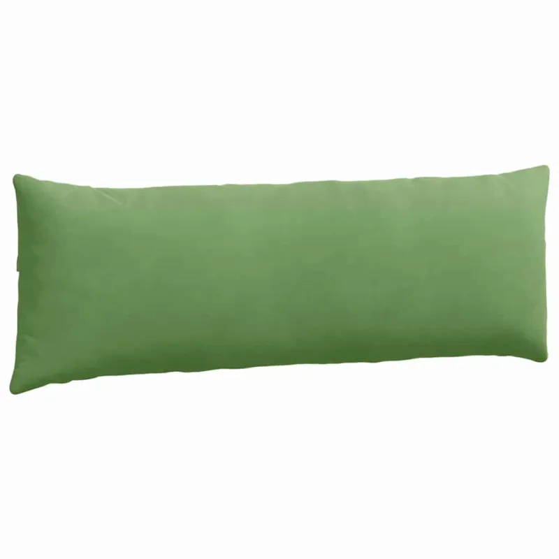 Sofa Pagalvės 2 pcs Šviesiai žalia 120 x 40 cm