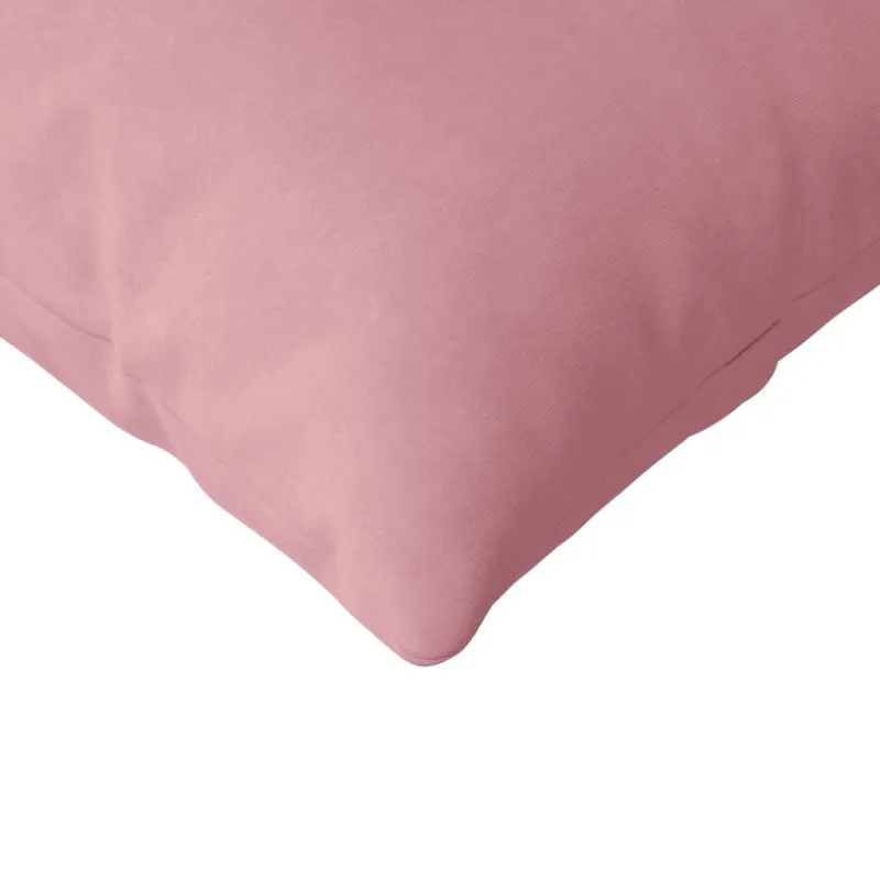 Sofa Pagalvės 2 pcs Rožinė 120 x 40 cm Kordūrinis audinys