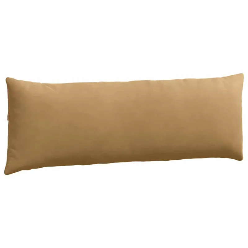 Sofa Pagalvės 2 pcs Ruda 120 x 40 cm Kordūrinis audinys