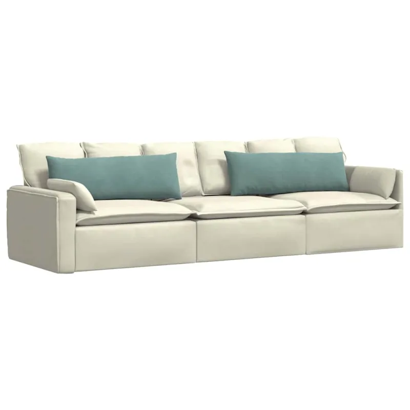 Sofa Pagalvės 2 pcs Jūrinė žalia 120 x 40 cm Kordūrinis audinys