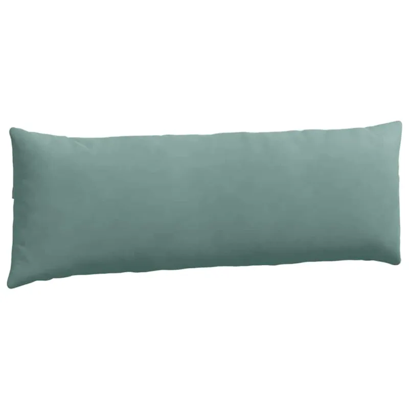 Sofa Pagalvės 2 pcs Jūrinė žalia 120 x 40 cm Kordūrinis audinys