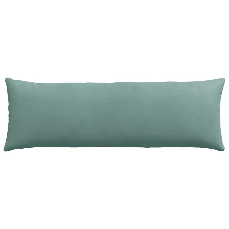 Sofa Pagalvės 2 pcs Jūrinė žalia 120 x 40 cm Kordūrinis audinys