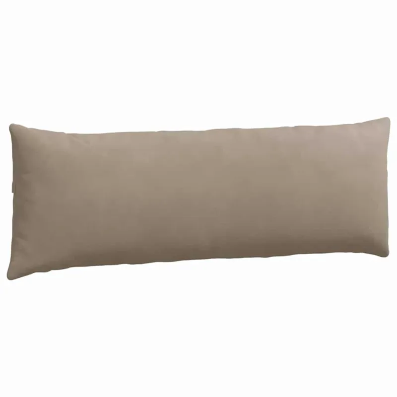 Sofa Pagalvės 2 pcs Taupe 120 x 40 cm audinys