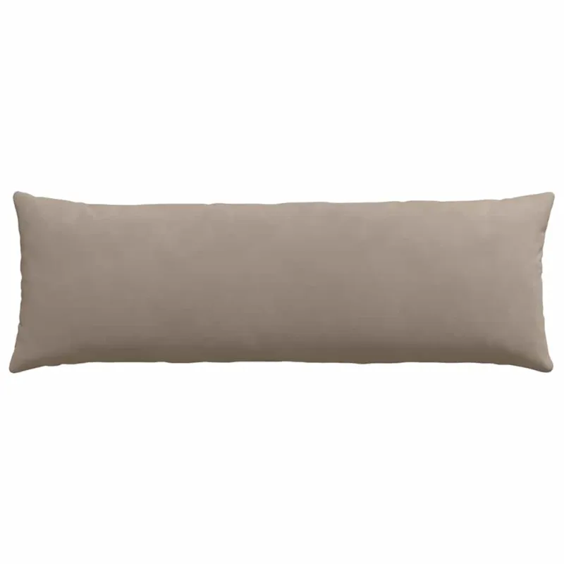 Sofa Pagalvės 2 pcs Taupe 120 x 40 cm audinys