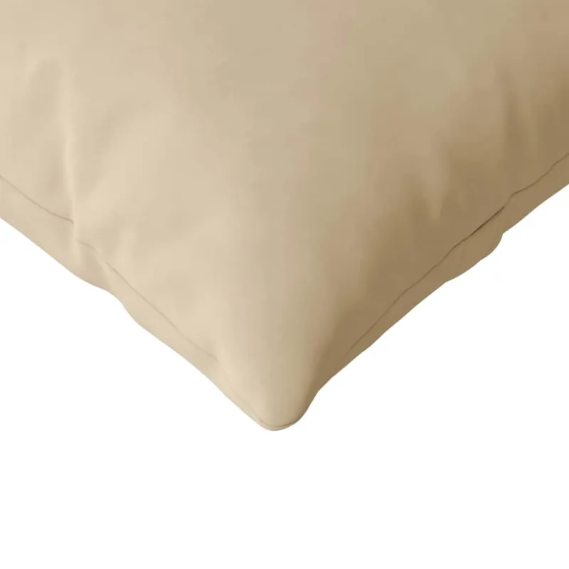 Sofa Pagalvės 2 pcs Kreminė 120 x 40 cm audinys