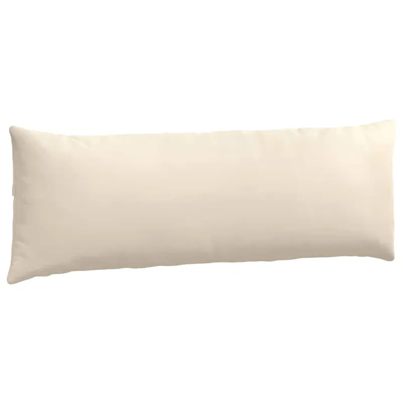 Sofa Pagalvės 2 pcs Smėlio 120 x 40 cm audinys
