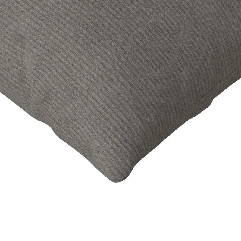 Sofa Pagalvės 2 pcs Šviesiai pilka 120 x 40 cm