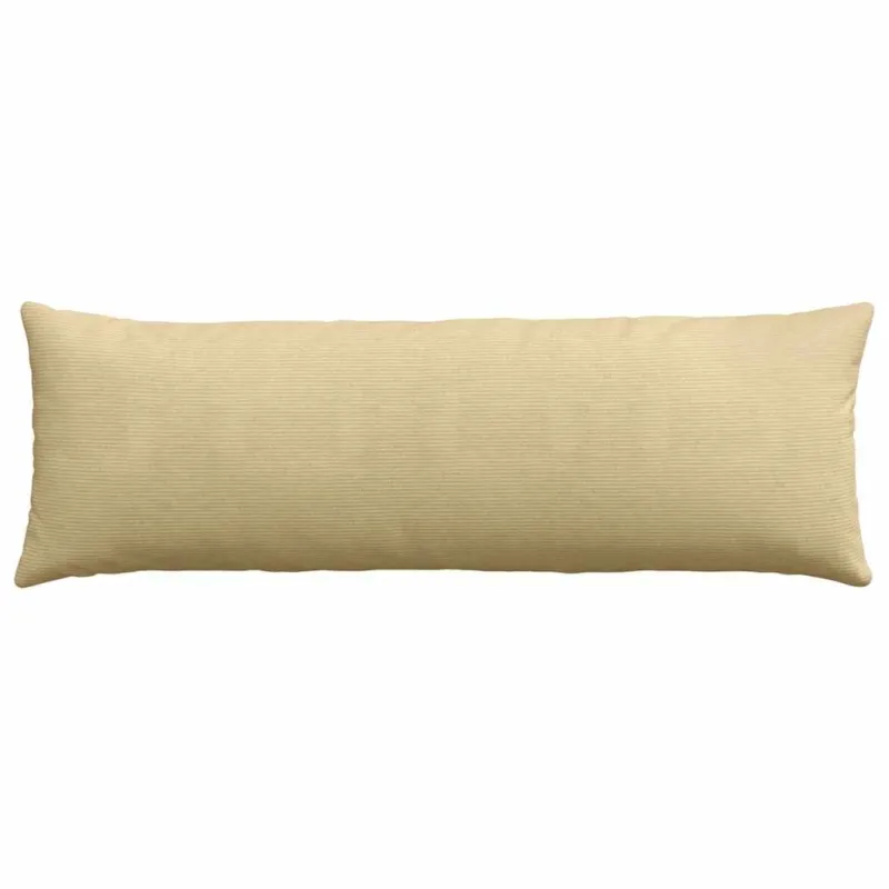 Sofa Pagalvės 2 pcs Pilkai žalia 120 x 40 cm Kordūrinis audinys