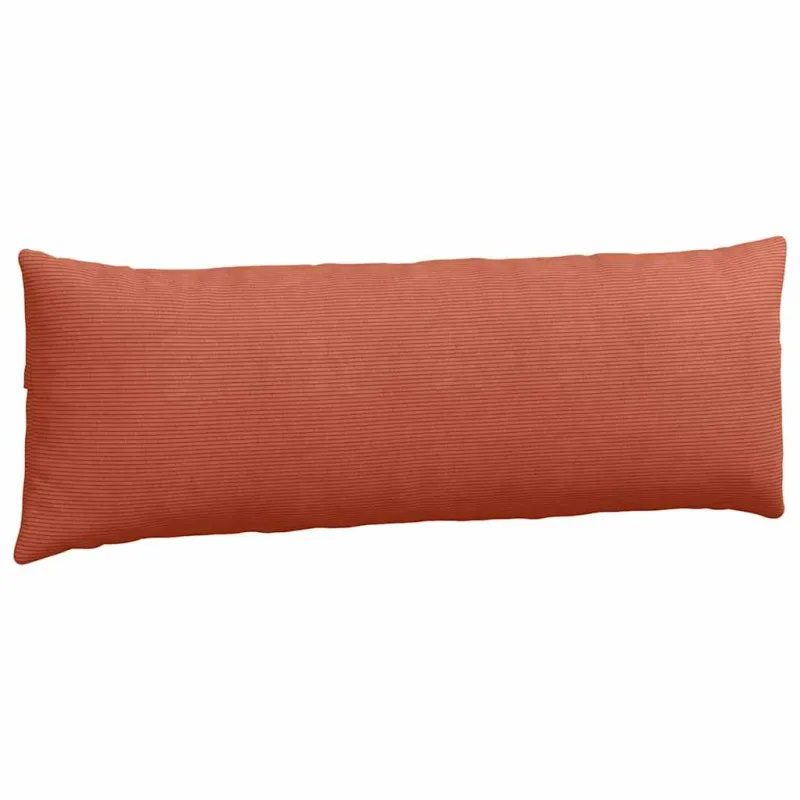 Sofa Pagalvės 2 pcs Raudona oranžinė 120 x 40 cm