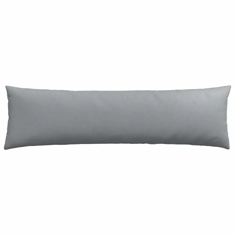 Sofa Pagalvės 2 pcs Šviesiai pilka 145 x 40 cm audinys