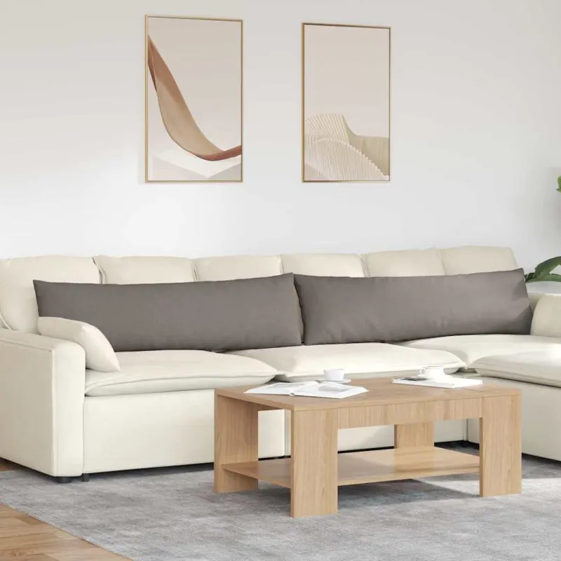 Sofa Pagalvės 2 pcs Tortora 145 x 40 cm audinys