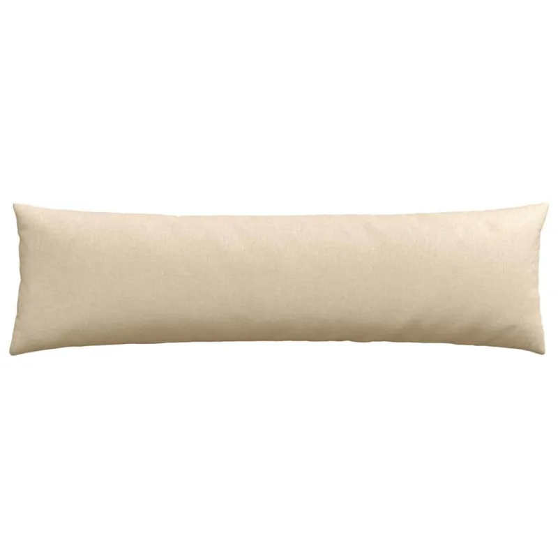 Sofa Pagalvės 2 pcs Kreminė 145 x 40 cm audinys