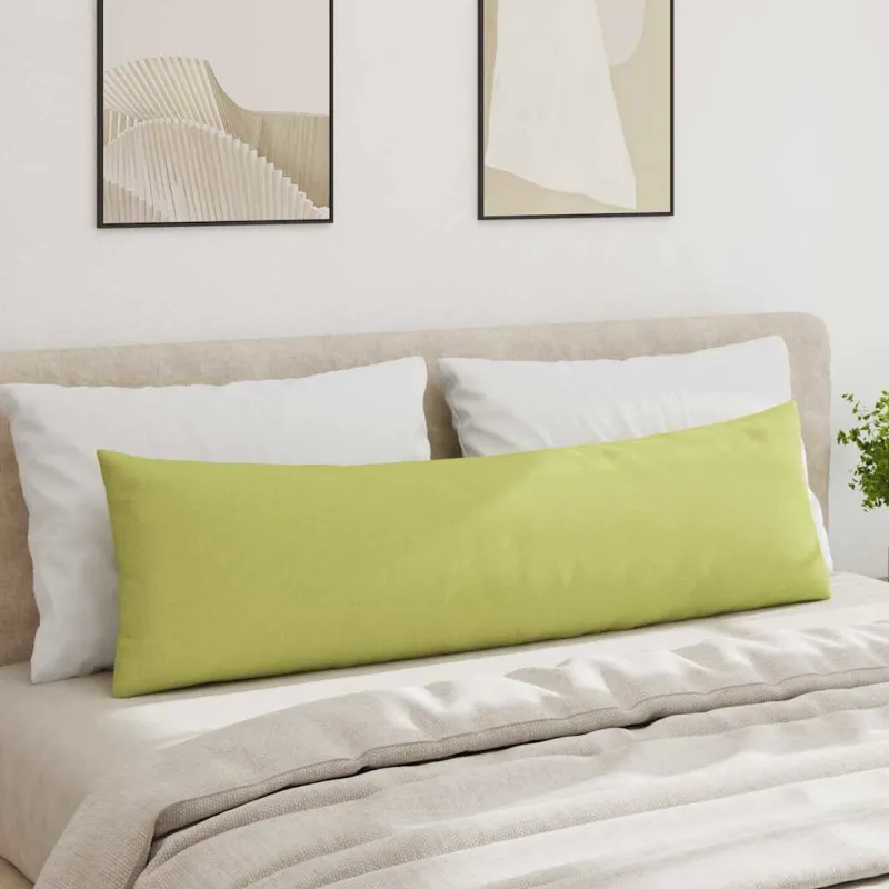 Sofa Pagalvės 2 pcs Šviesiai žalia 145 x 40 cm audinys