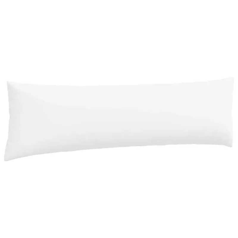 Sofa Pagalvės 2 pcs Balta 145 x 40 cm audinys