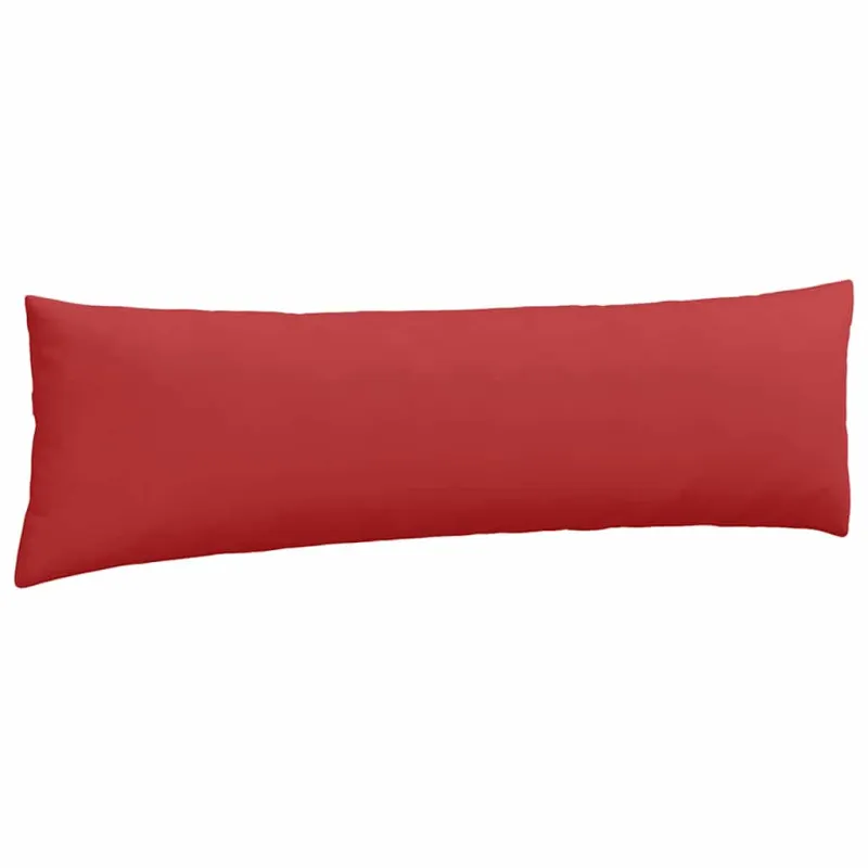 Sofa Pagalvės 2 pcs Raudona 145 x 40 cm audinys