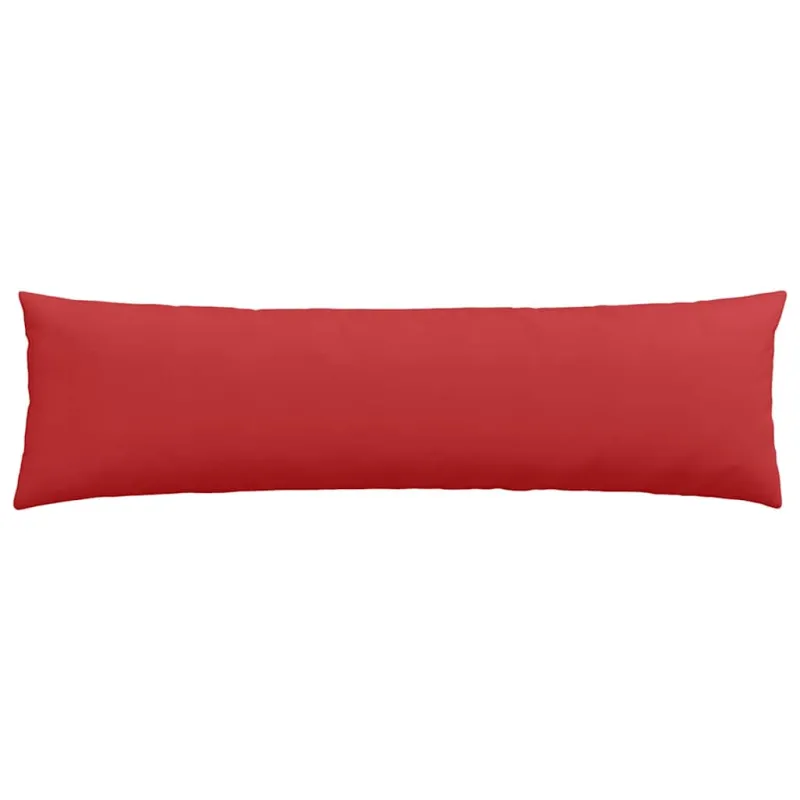 Sofa Pagalvės 2 pcs Raudona 145 x 40 cm audinys