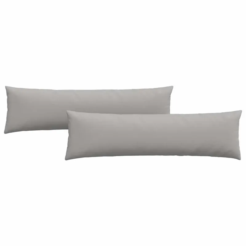 Sofa Pagalvės 2 pcs Debesų pilka 145 x 40 cm audinys