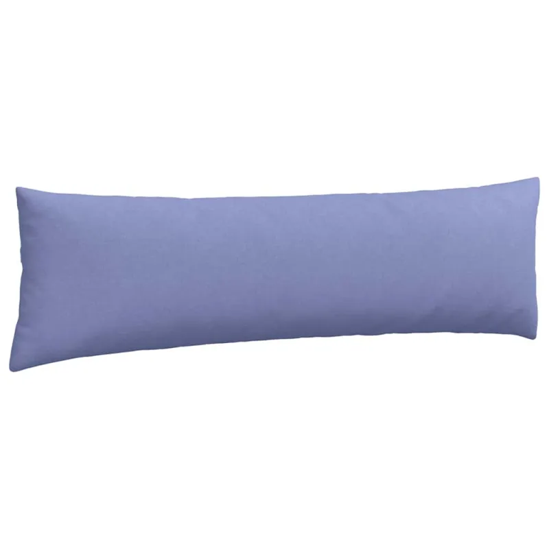 Sofa Pagalvės 2 pcs Džinsinės mėlynos 145 x 40 cm audinys
