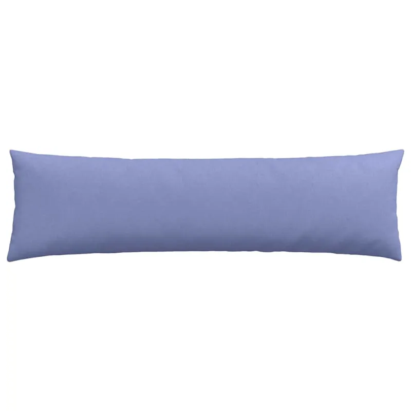 Sofa Pagalvės 2 pcs Džinsinės mėlynos 145 x 40 cm audinys