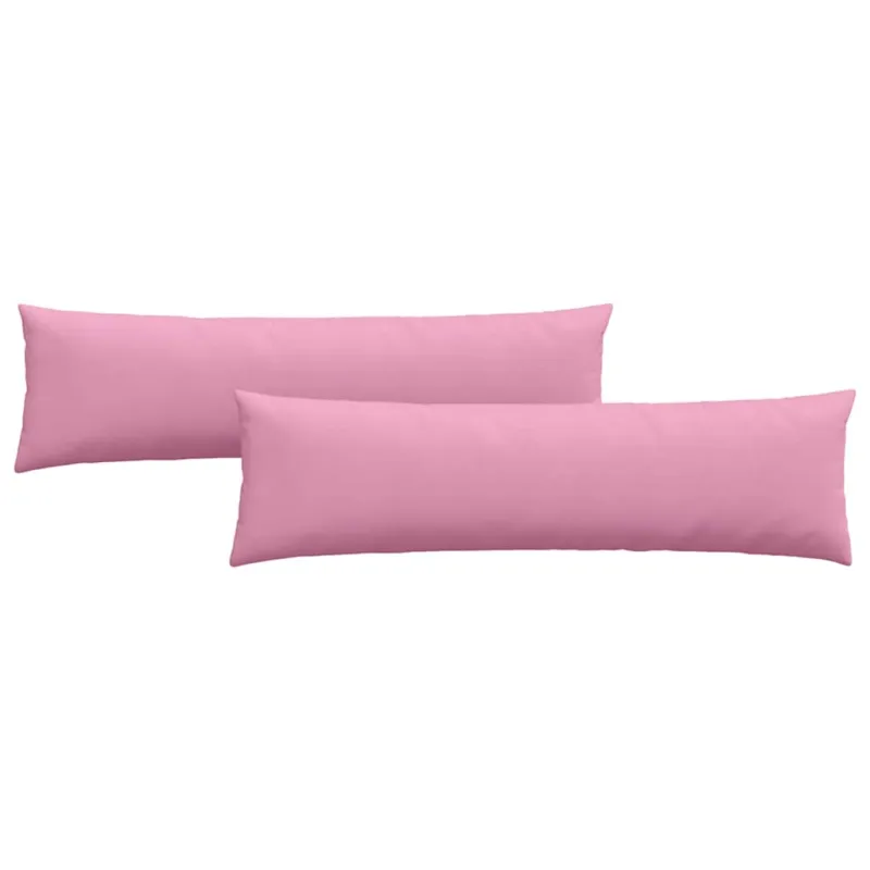 Sofa Pagalvės 2 pcs Rožinė 145 x 40 cm audinys