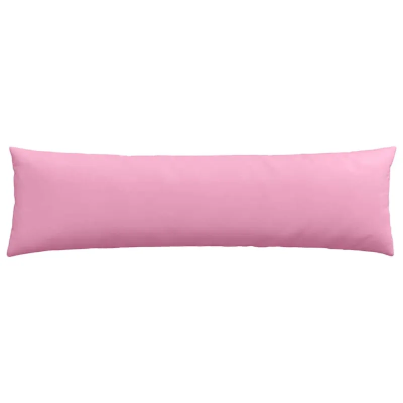 Sofa Pagalvės 2 pcs Rožinė 145 x 40 cm audinys