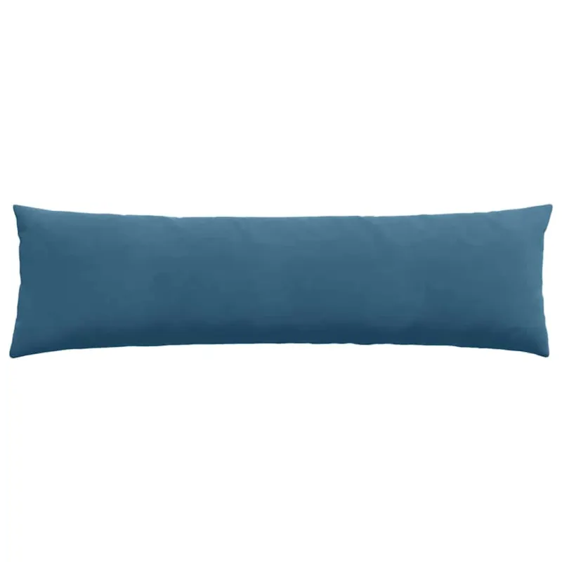 Sofa Pagalvės 2 pcs Mėlyna 145 x 40 cm Kordūrinis audinys