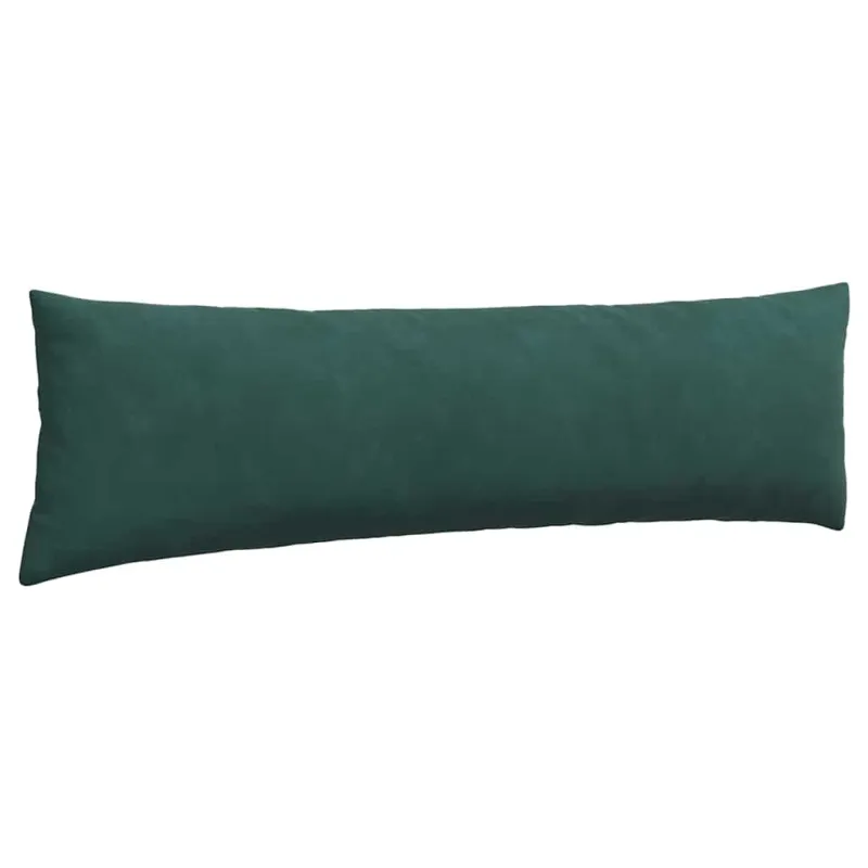 Sofa Pagalvės 2 pcs Tamsiai žalia 145 x 40 cm