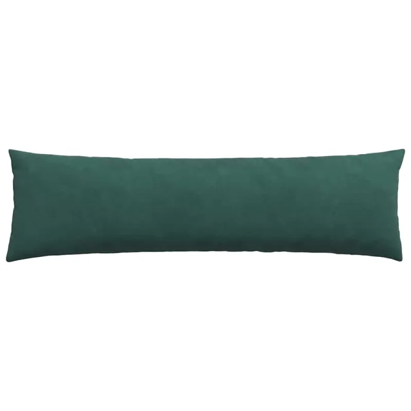 Sofa Pagalvės 2 pcs Tamsiai žalia 145 x 40 cm