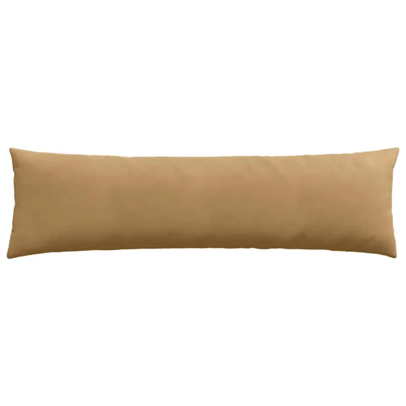 Sofa Pagalvės 2 pcs Ruda 145 x 40 cm Kordūrinis audinys
