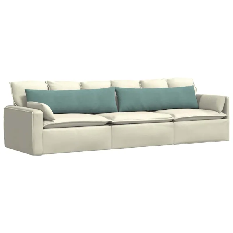 Sofa Pagalvės 2 pcs Jūrinė žalia 145 x 40 cm Kordūrinis audinys