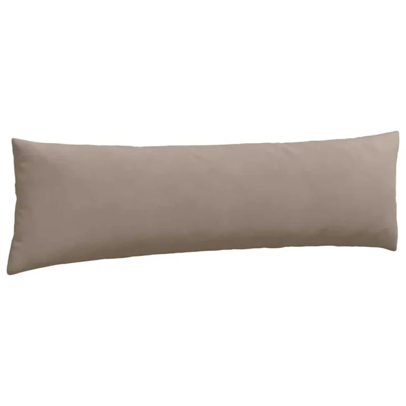 Sofa Pagalvės 2 pcs Taupe 145 x 40 cm audinys