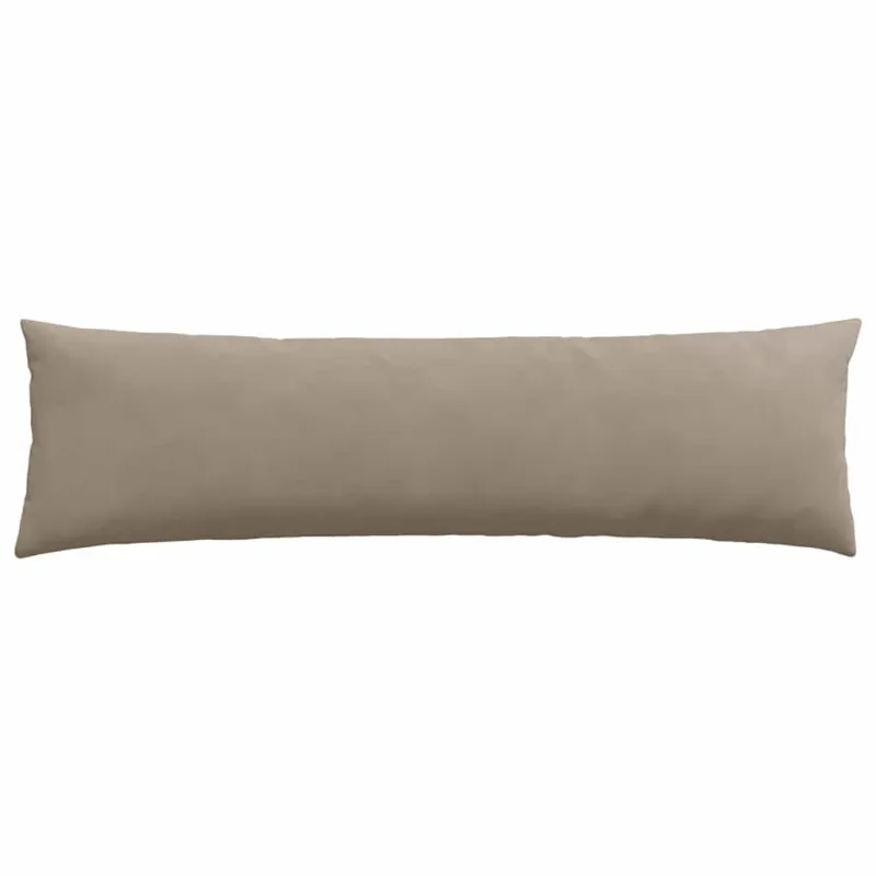 Sofa Pagalvės 2 pcs Taupe 145 x 40 cm audinys