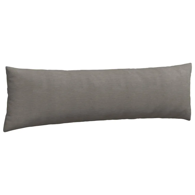 Sofa Pagalvės 2 pcs Šviesiai pilka 145 x 40 cm