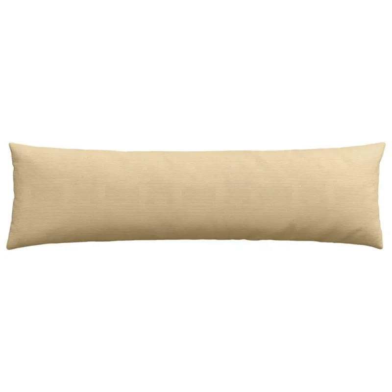 Sofa Pagalvės 2 pcs Pilkai žalia 145 x 40 cm Kordūrinis audinys