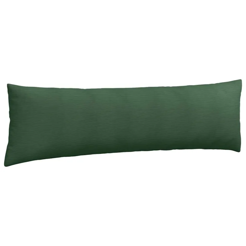 Sofa Pagalvės 2 pcs Tamsiai žalia 145 x 40 cm