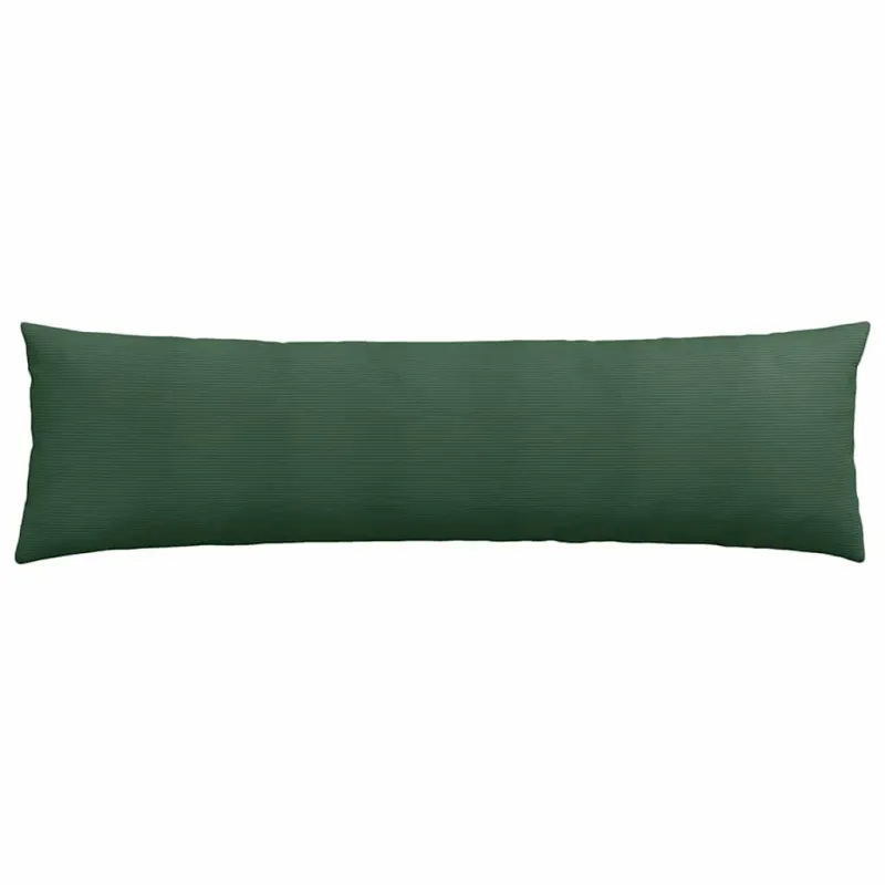 Sofa Pagalvės 2 pcs Tamsiai žalia 145 x 40 cm