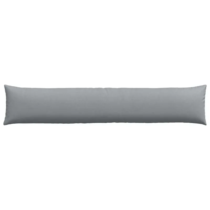 Sofa Pagalvės 2 pcs Šviesiai pilka 200 x 40 cm audinys