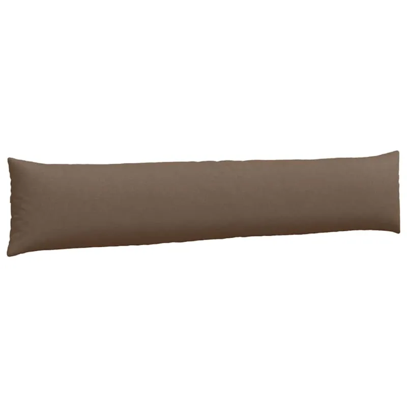 Sofa Pagalvės 2 pcs Ruda 200 x 40 cm audinys