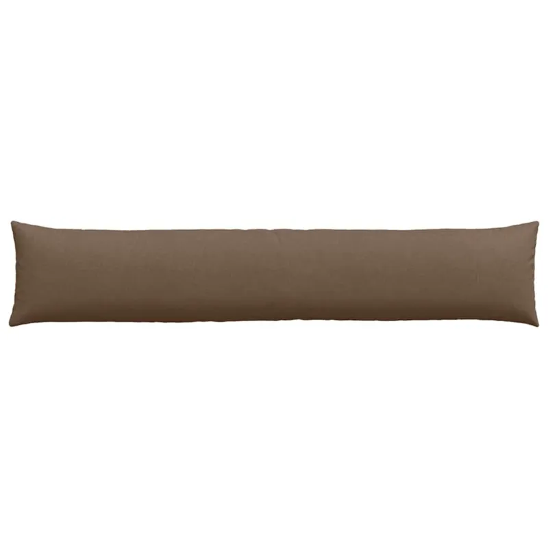 Sofa Pagalvės 2 pcs Ruda 200 x 40 cm audinys