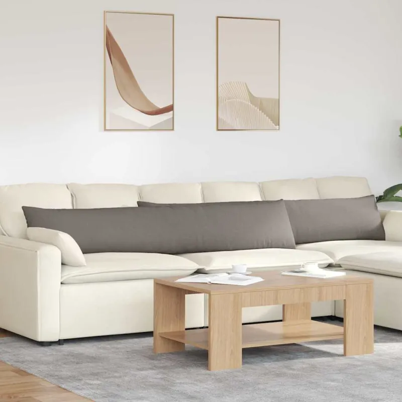 Sofa Pagalvės 2 pcs Tortora 200 x 40 cm audinys