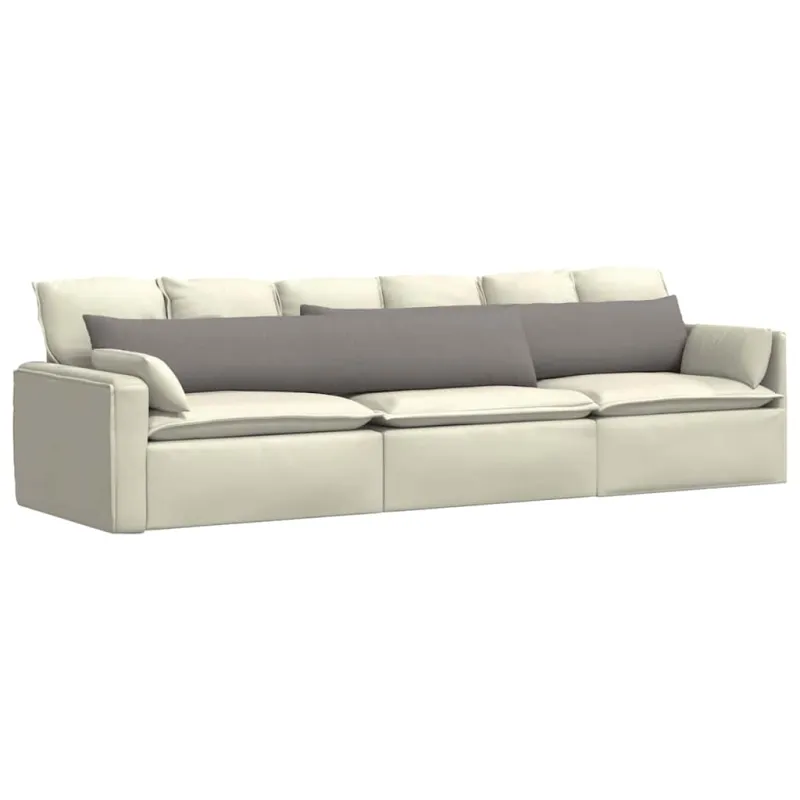 Sofa Pagalvės 2 pcs Tortora 200 x 40 cm audinys