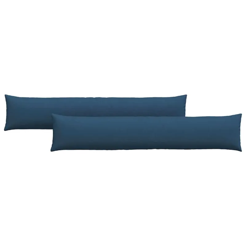 Sofa Pagalvės 2 pcs Mėlyna 200 x 40 cm audinys